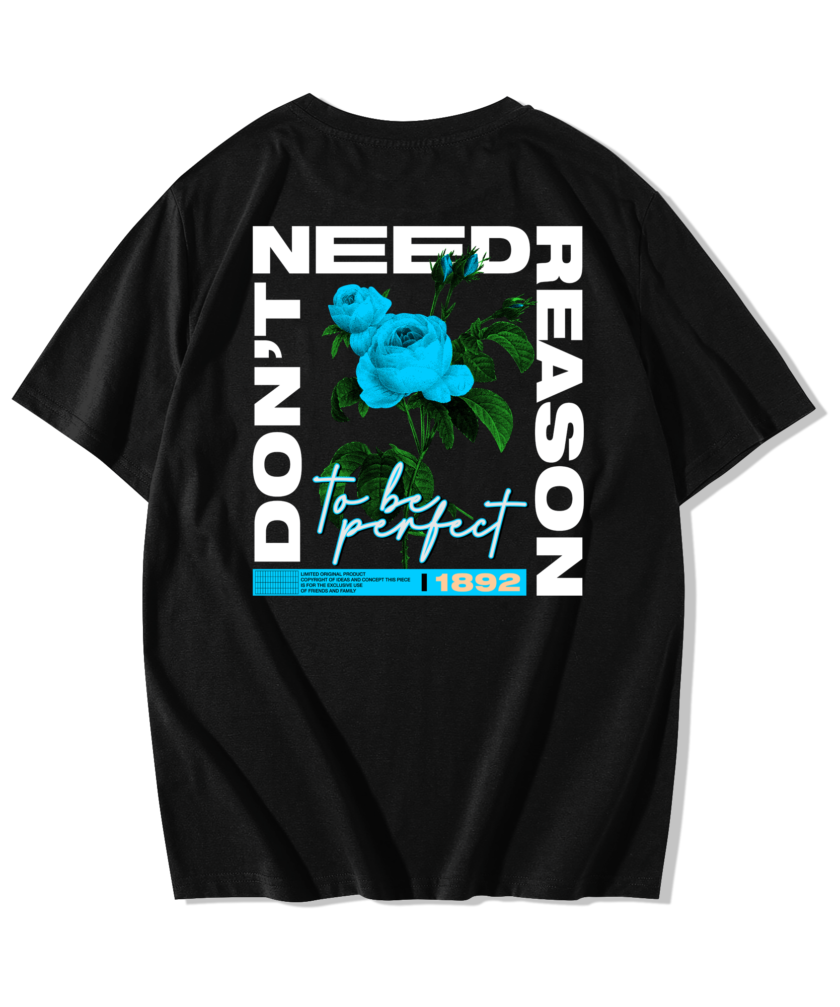 Alfaq Dont need reason Oversized T-Shirt